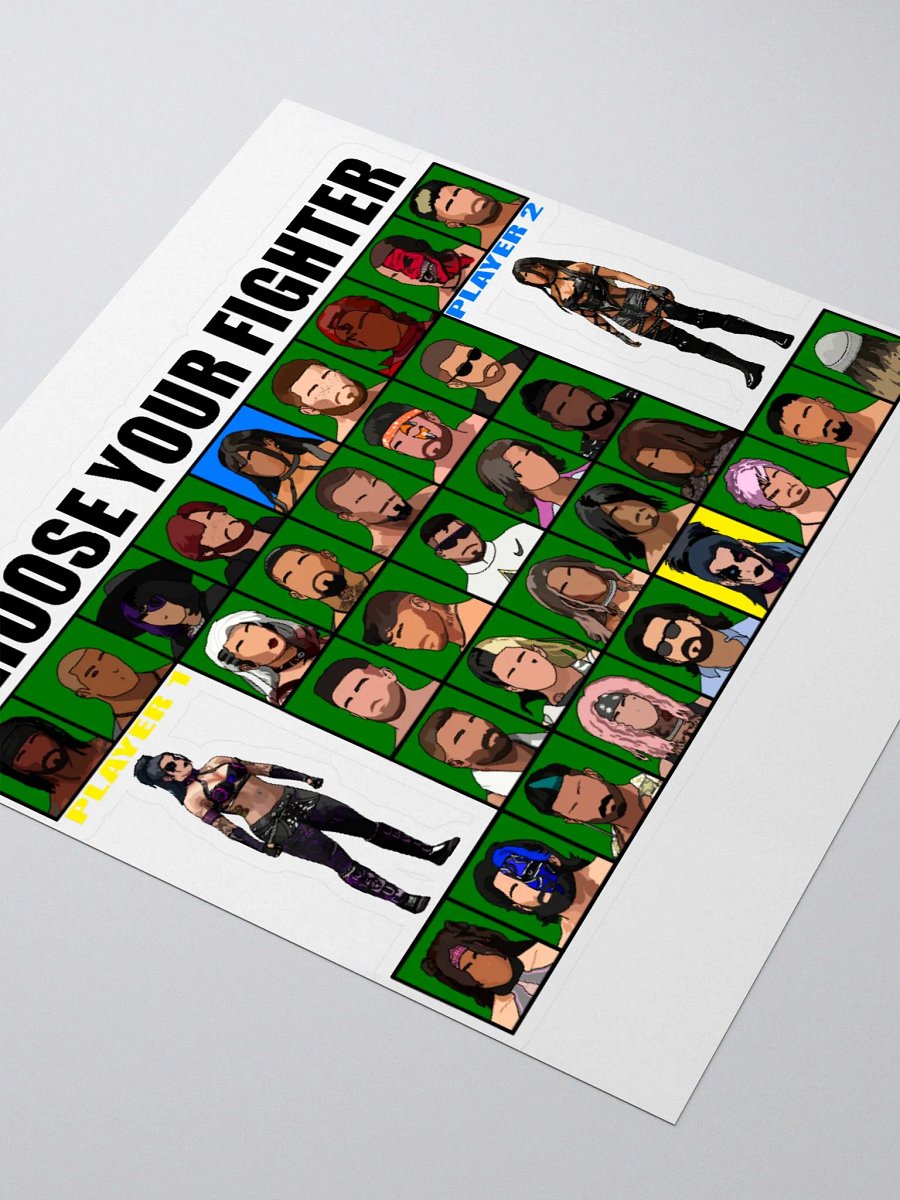 PEPW Choose Your Fighter Corinna vs Katlyn Sticker product image (3)