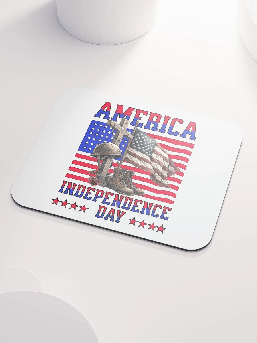 America Independence Day Patriotic Tribute Mouse Pad product image (3)