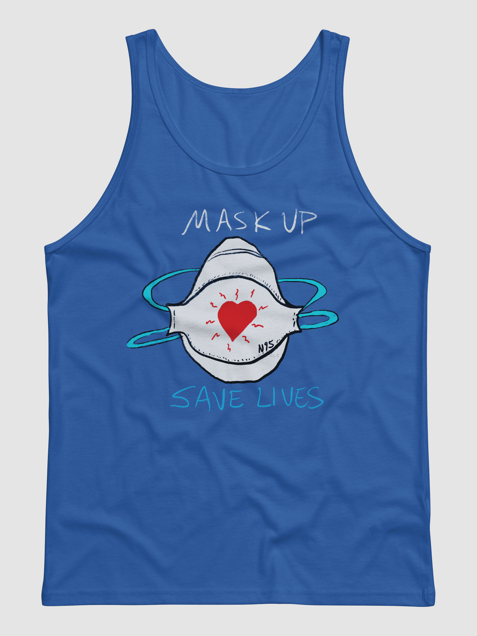 MASK UP SAVE LIVES Tank product image (3)
