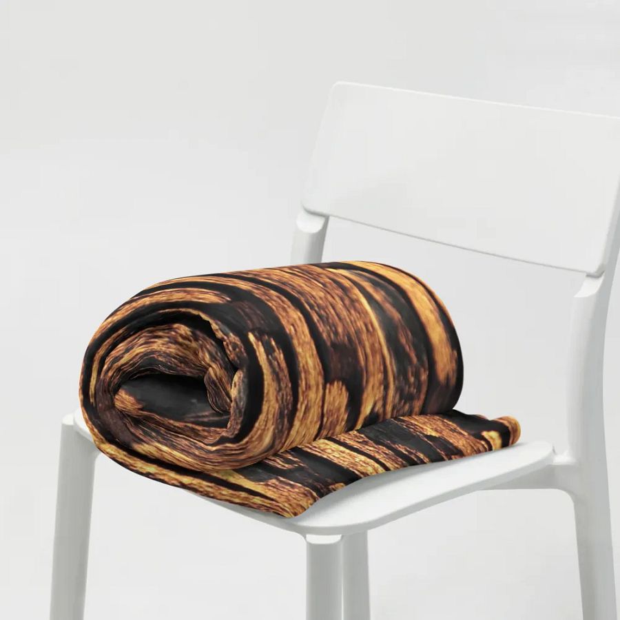 Golden Glow Stone Throw Blanket product image (7)