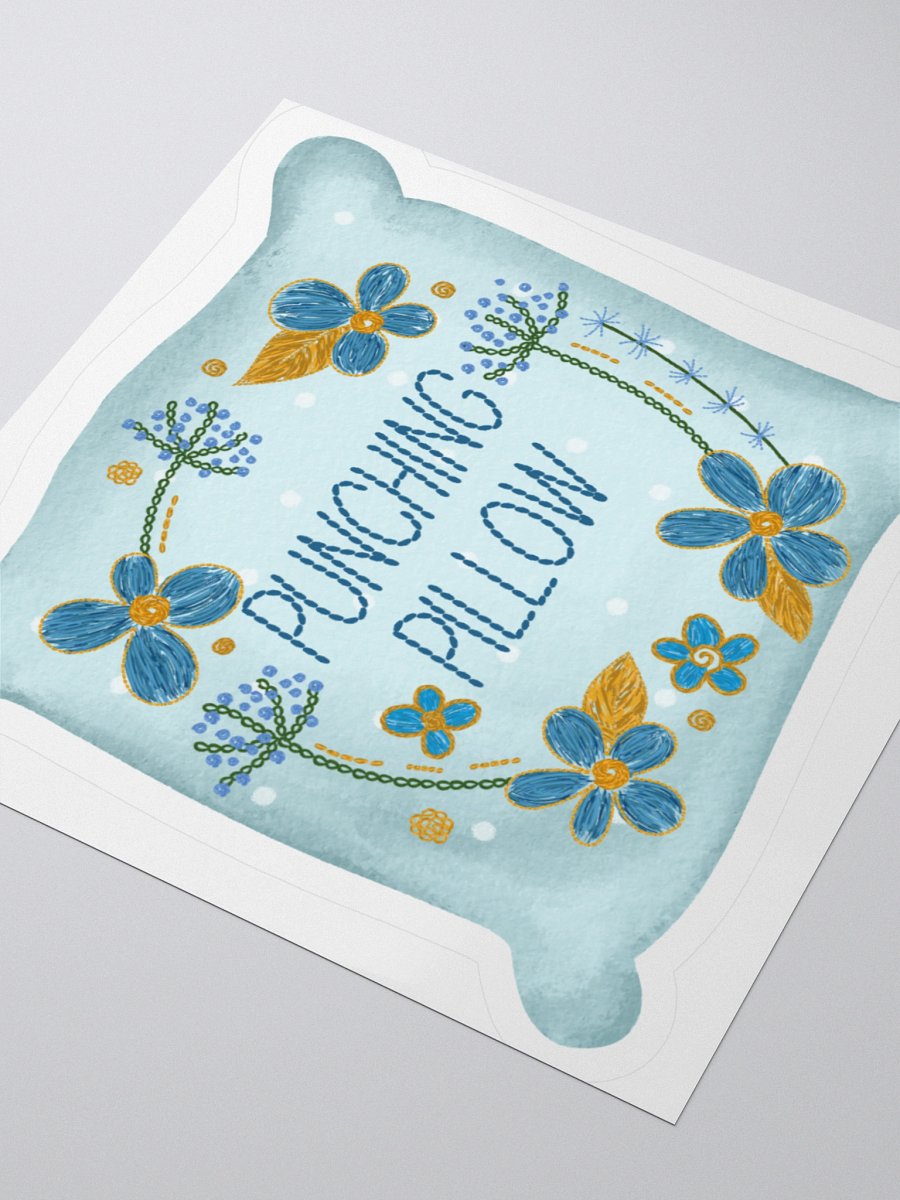 “Punching Pillow” Sticker product image (6)