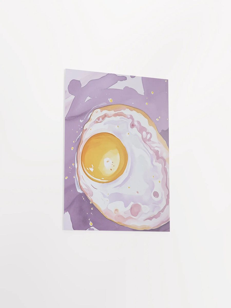 Vibrant Egg Yolk Illustration Poster product image (5)