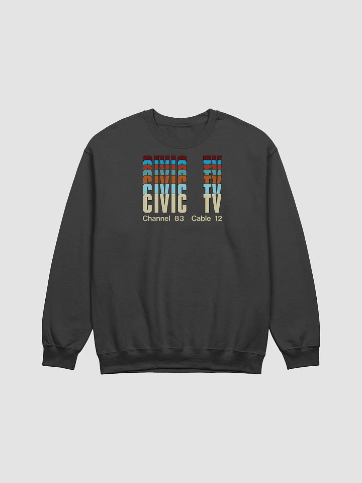 CIVIC TV Channel 83 Cable 12 Logo (Unisex Sweatshirt) product image (1)