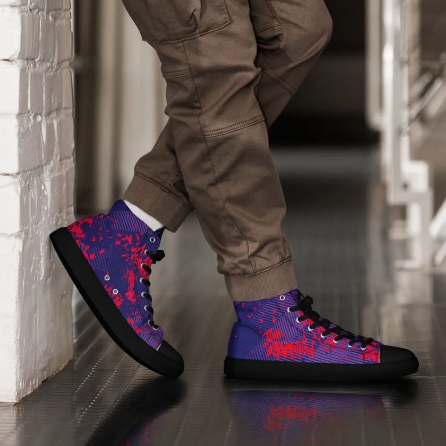 The Revolution High Top Red/Purple product image (11)