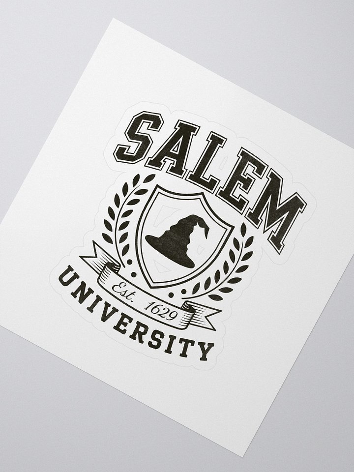 Salem University Witch Hat Logo Stickers product image (2)