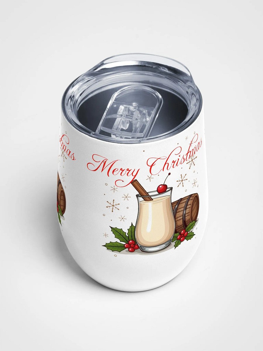 Festive Eggnog Wine Tumbler product image (4)