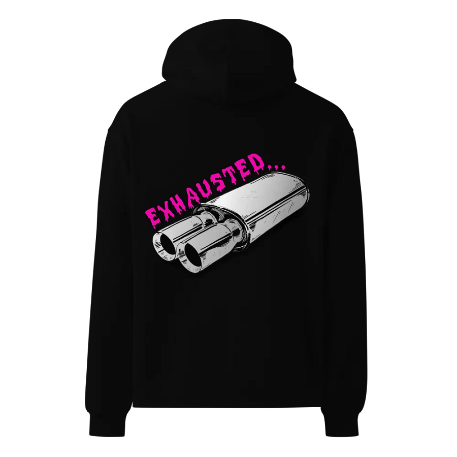 EXHAUSTED - OVERSIZED HOODIE product image (3)