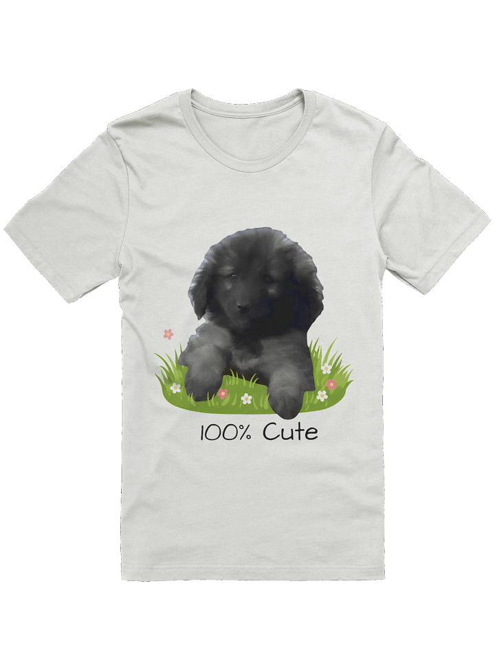100% Cute Puppy T-Shirt | New Pet Parent Tee product image (1)