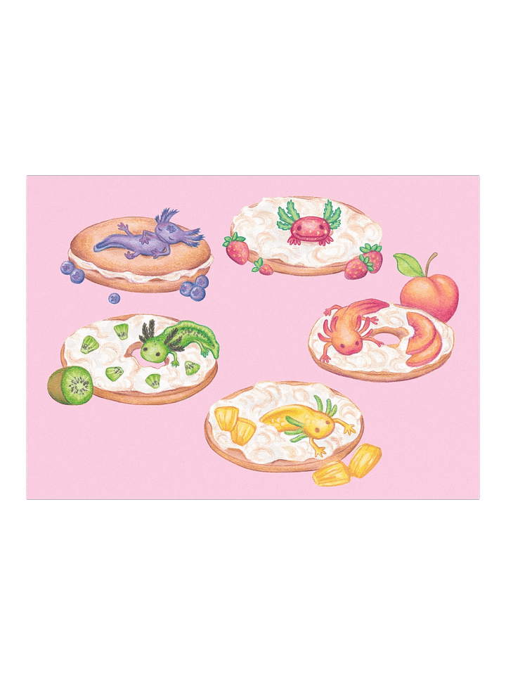 Fruit Bagelotls - Print product image (1)