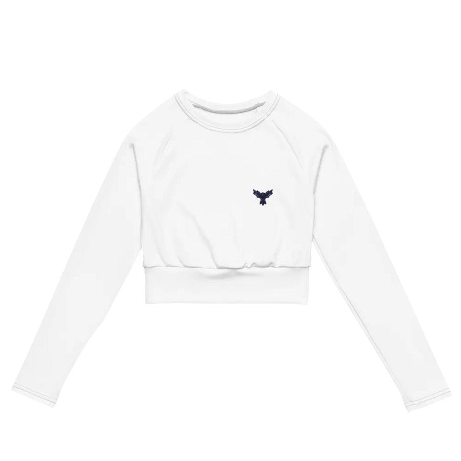 long sleeve crop top```` product image (2)
