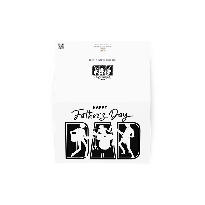 Rockstar Happy Father's Day Dad Card product image (4)