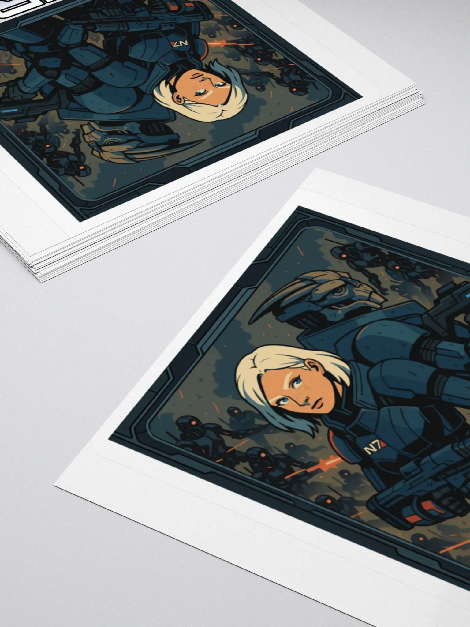 CasRae Mass Effect Garrus Sticker product image (10)