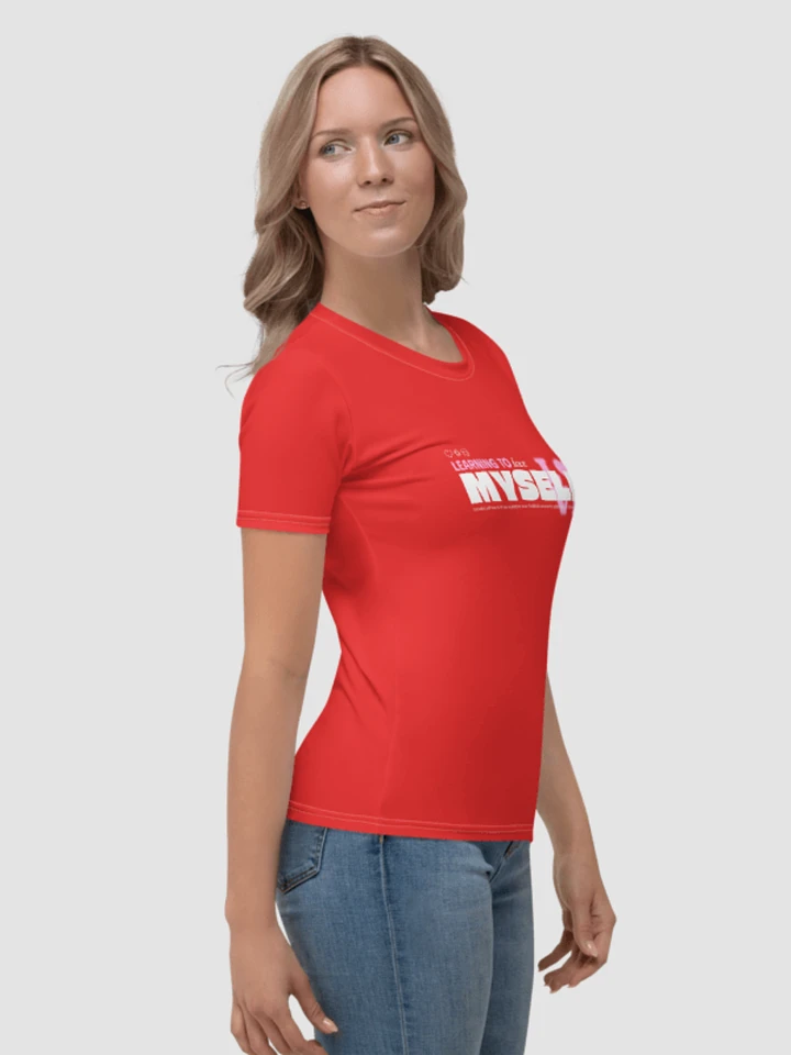 Learning To Love Myself T-Shirt - Ruby Red product image (1)