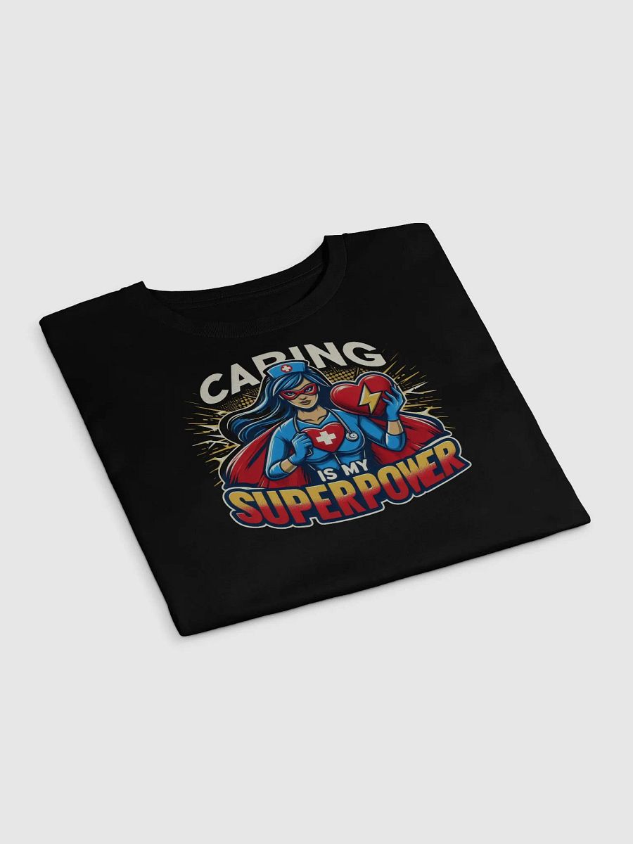 Caring Superhero Crop Top product image (7)