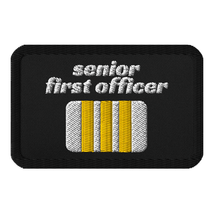 Senior First Officer (Flight Crew) - Embroidered Patch product image (1)