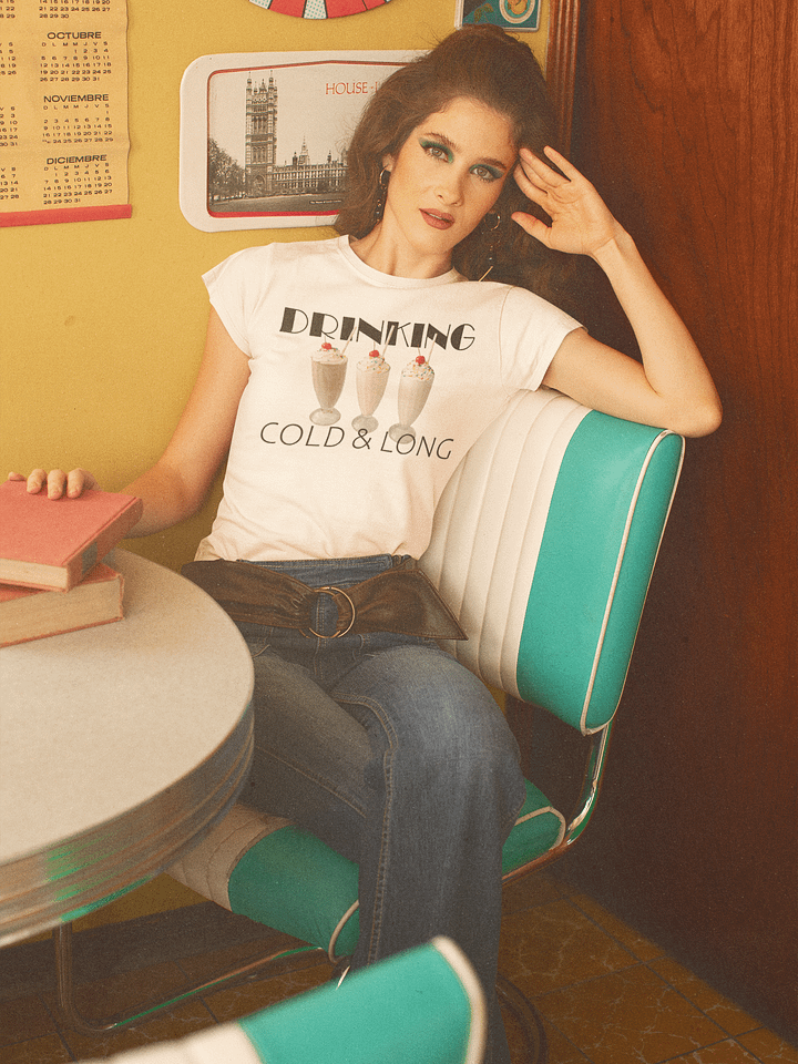 Drinking Milk Shakes T-Shirt product image (1)