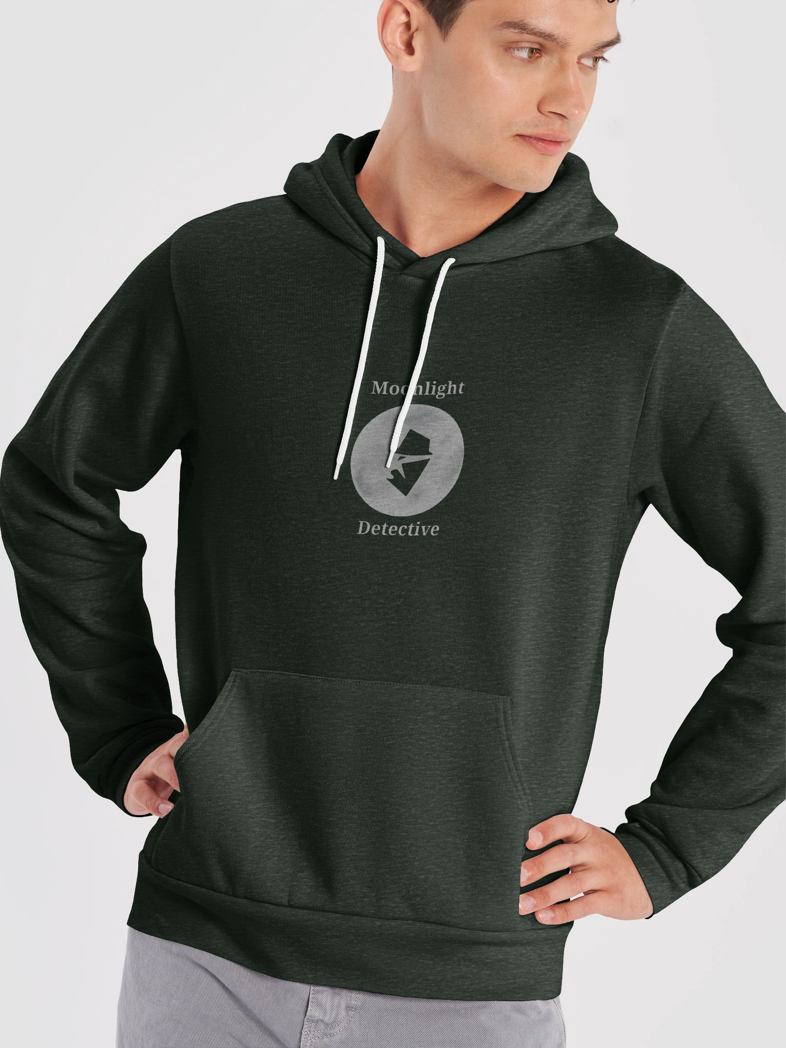 Moonlight Detective Silhouette Hoodie product image (12)