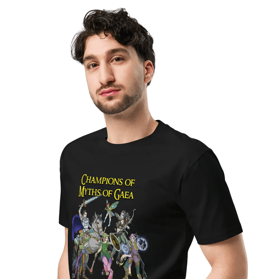 Champions of Myths of Gaea | Fantasy T-Shirt product image (4)