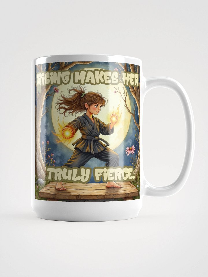 Rising Makes Her Truly Fierce – Empowered Martial Arts Girl Design product image (1)