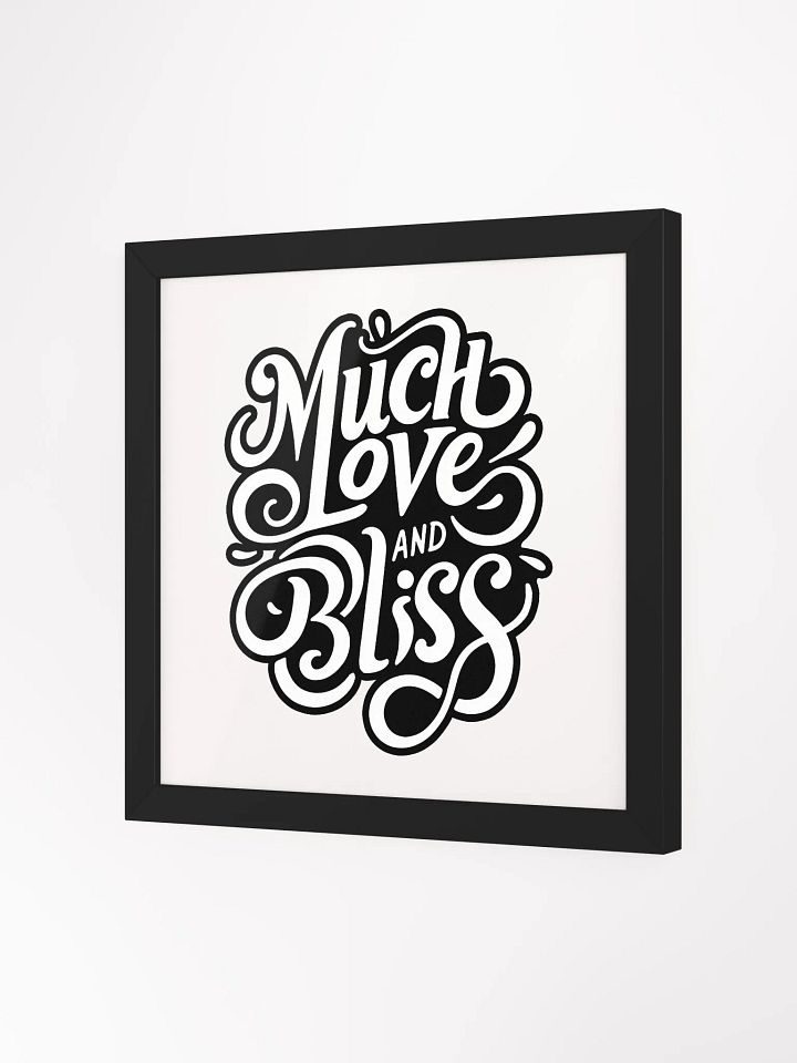 Framed High-Quality Matte Poster (square) product image (2)