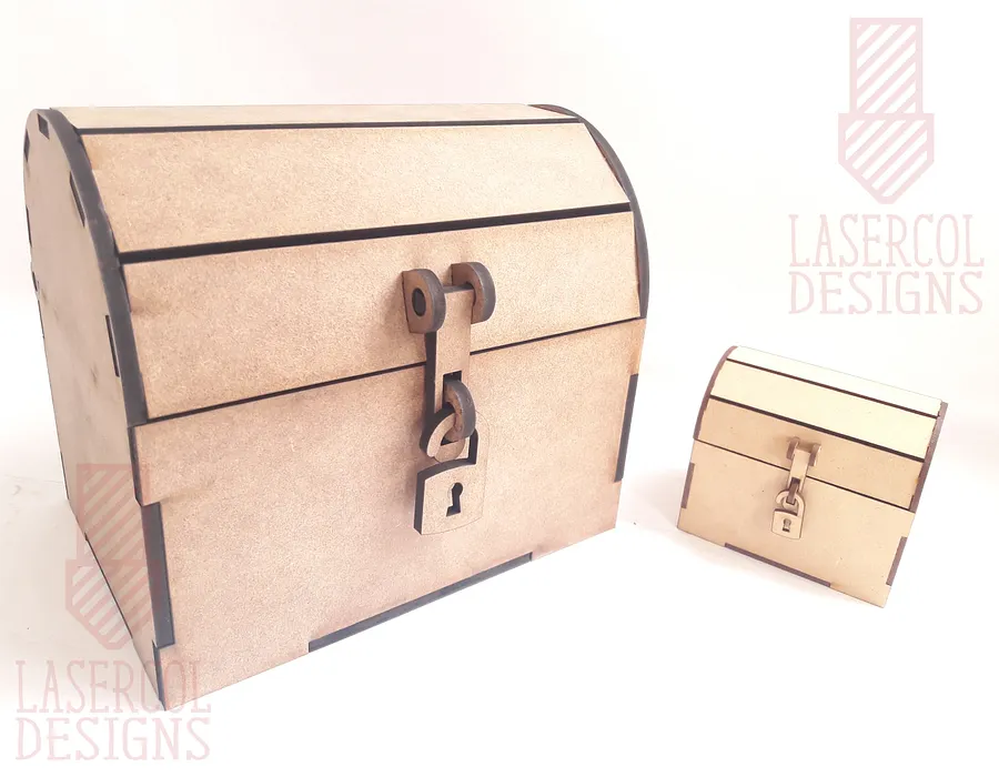 Box Chest (Two Sizes) - Laser Cut Files product image (6)