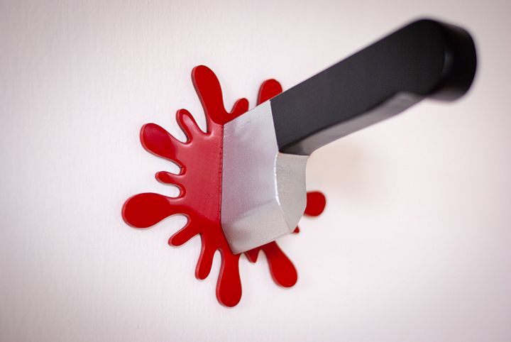 Splatter Knife Hook Set | Wall Mount Hooks for Coat, Jewelry, Towel & Hat product image (2)