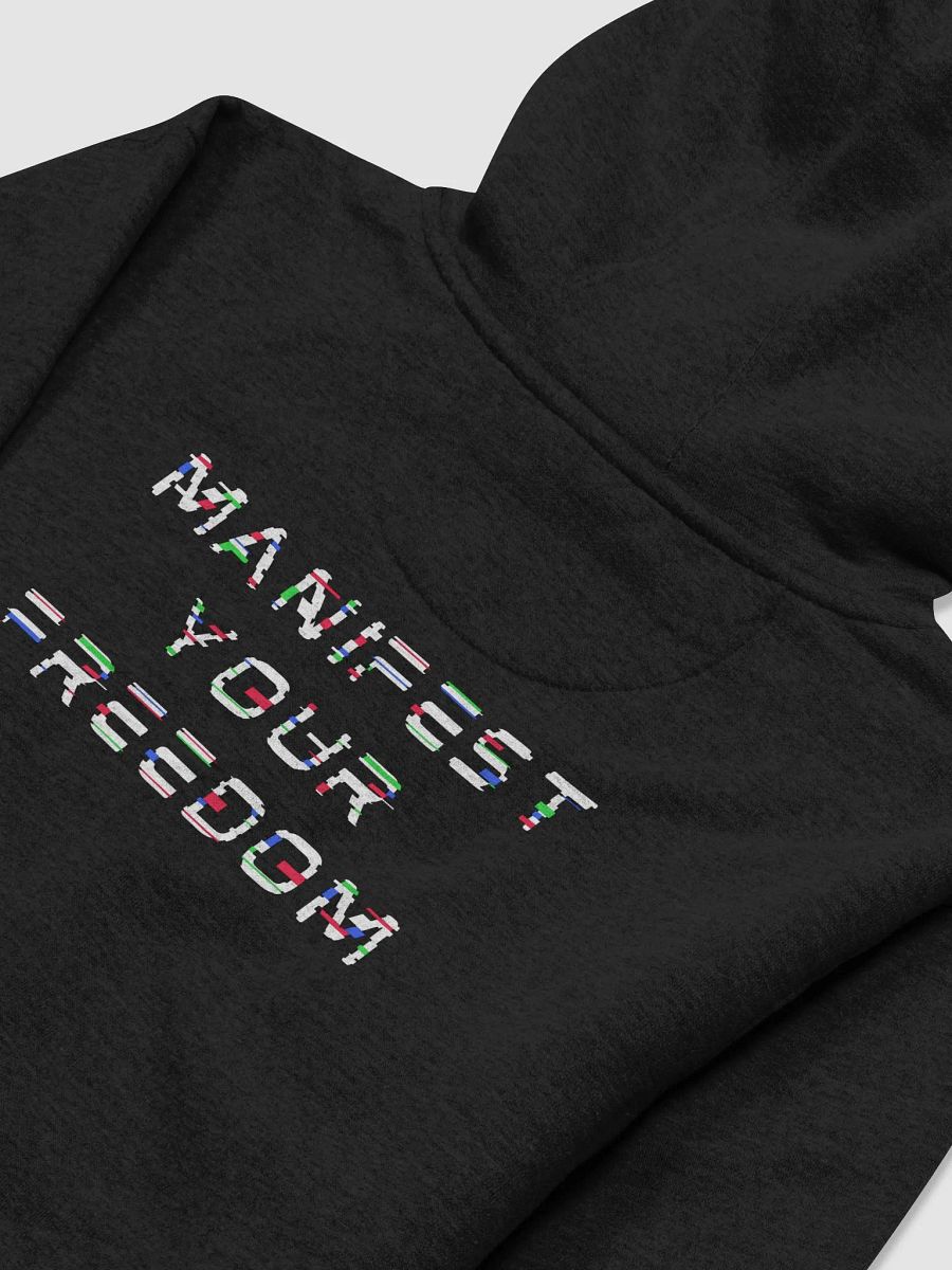 Glitchy Manifest Premium Hoodie product image (4)