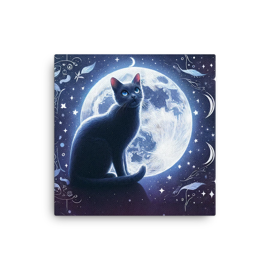 Canvas (in): Black Cat product image (1)