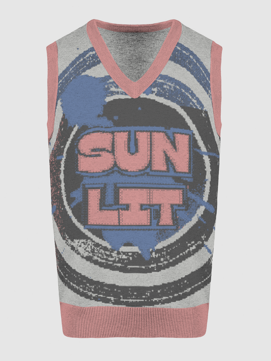 Sunlit Vibe Knitted V-Neck Vest product image (14)