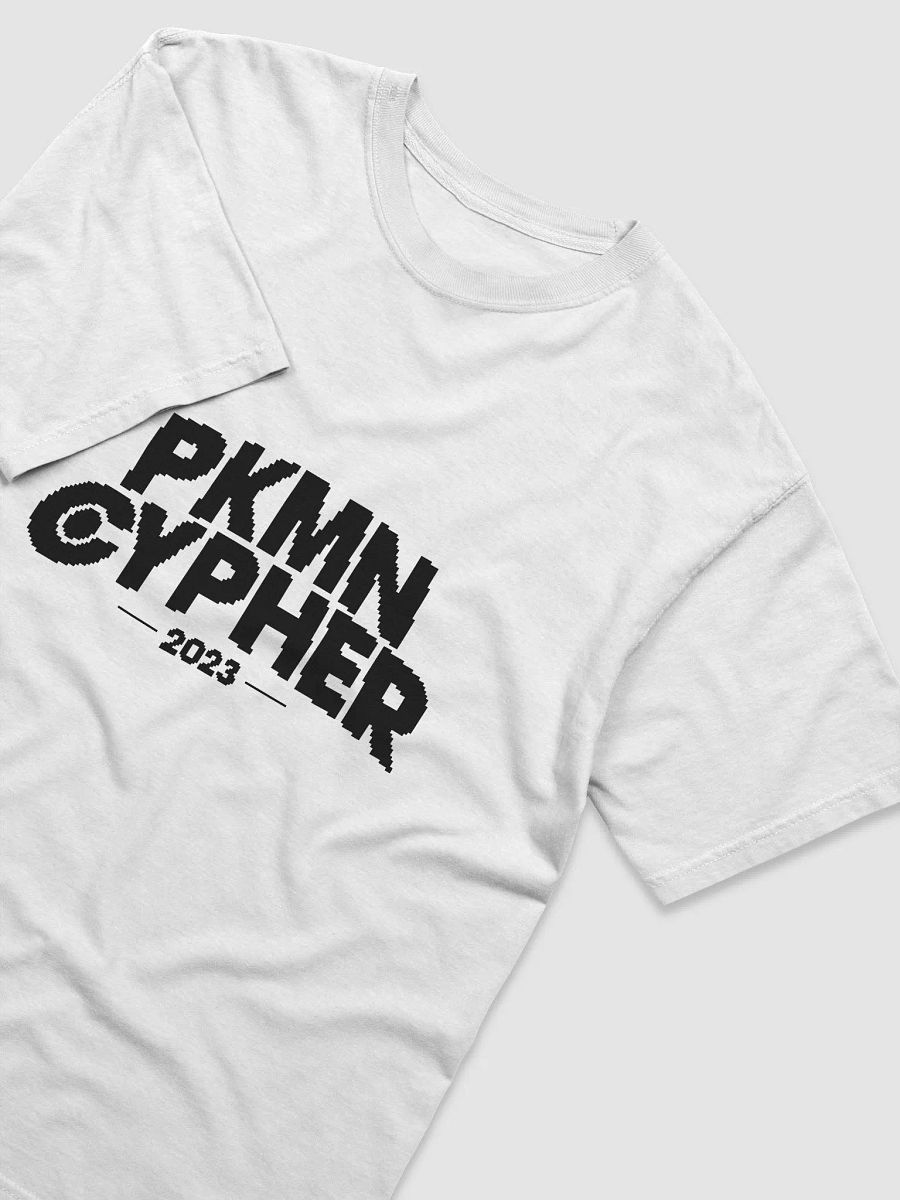 Cypher Logo T-Shirt (Black Print) product image (3)