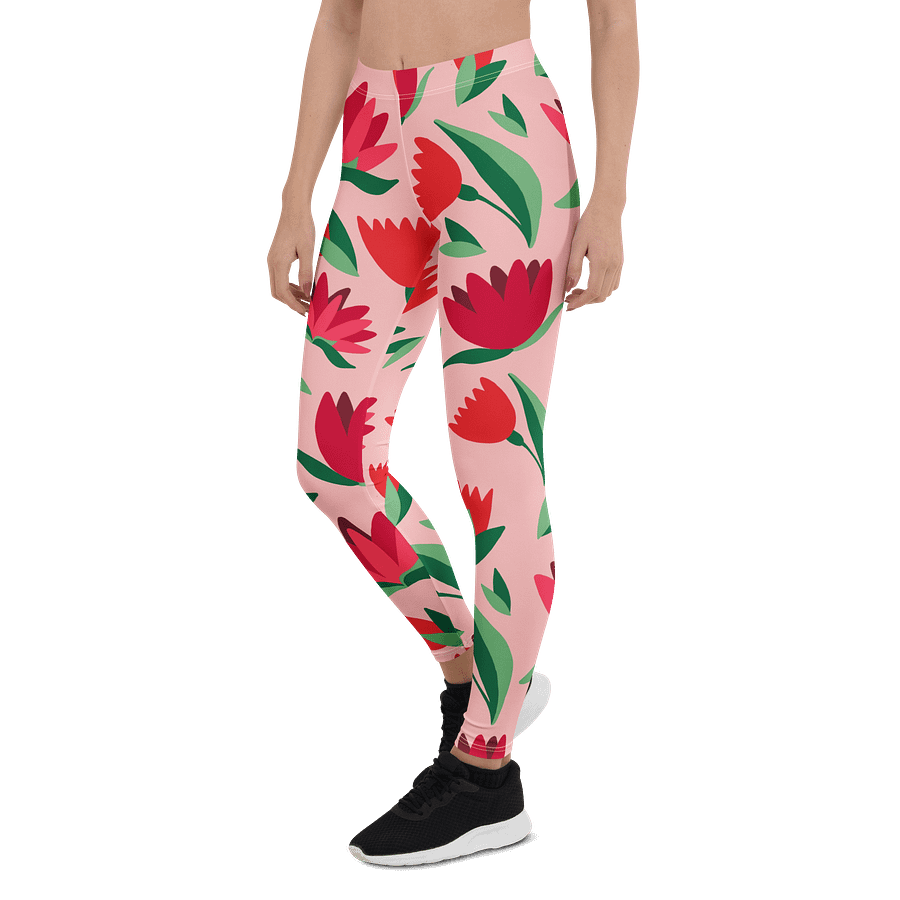 Cosmic Rose All-Over Print Leggings product image (4)