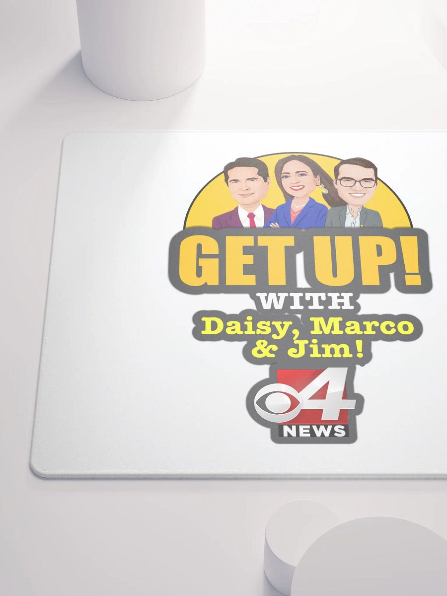 Get Up! With Daisy, Marco & Jim Rise and Game Mouse Pad product image (10)