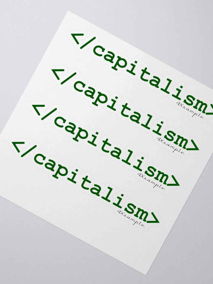 End capitalism - Adhesius product image (2)