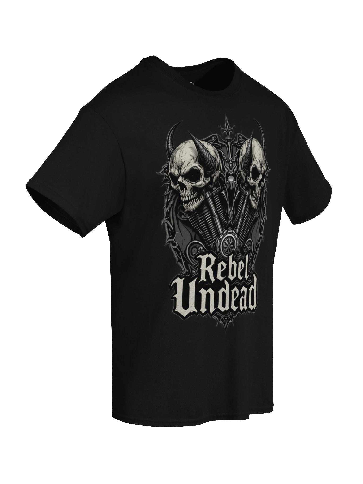 Rebel Undead V-Twin Terror T-Shirt product image (50)