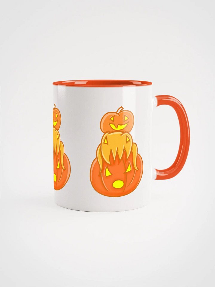 Cuttle Pumpkin Stack double sided- color mug product image (31)