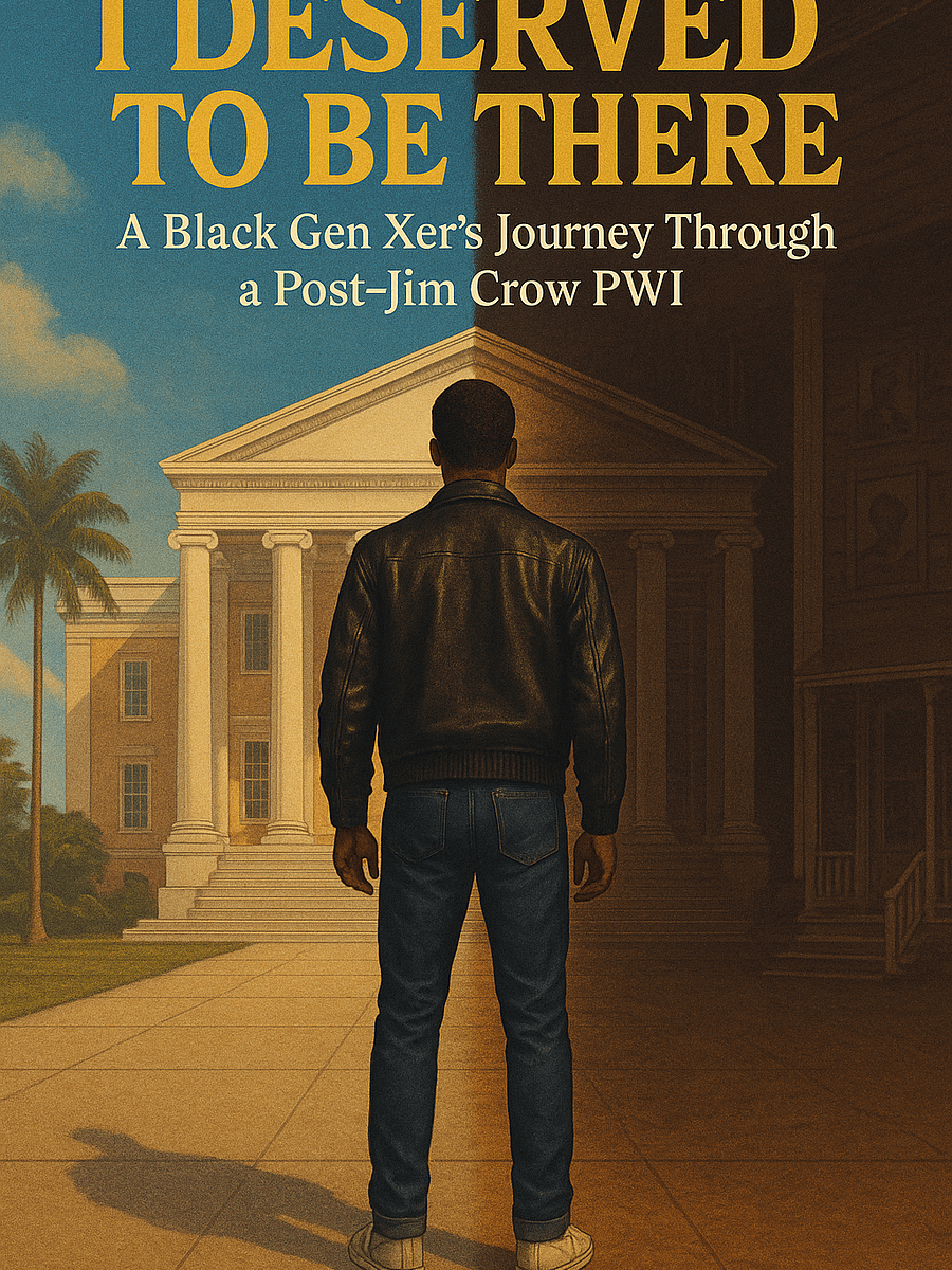 I Deserved to Be There A Black Gen Xer’s Journey and a Post-Jim Crow PWI product image (1)