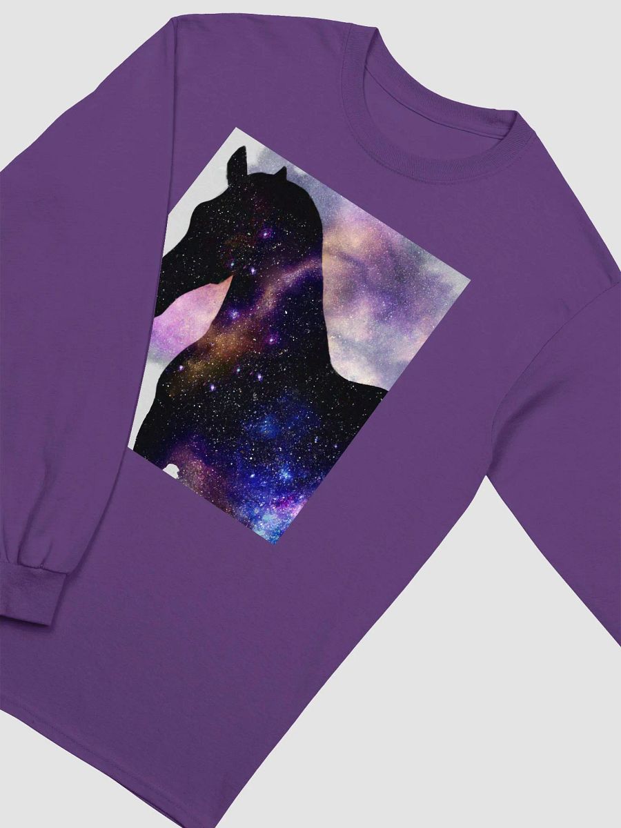 Infinity horse - Nebula horses long sleeved t shirt product image (3)