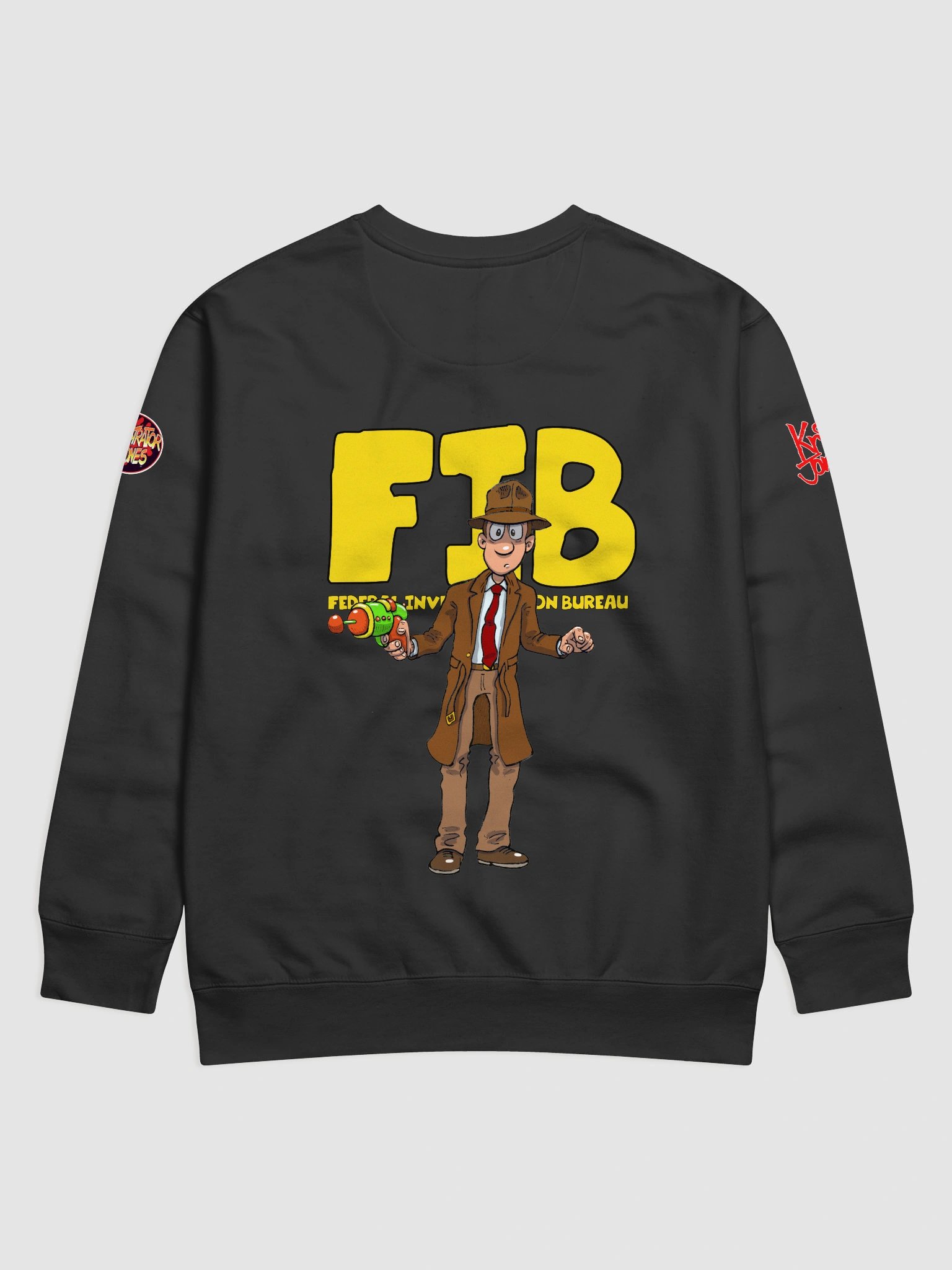 FIB FEDERAL INVESTIGATION BUREAU deluxe sweatshirt product image (27)