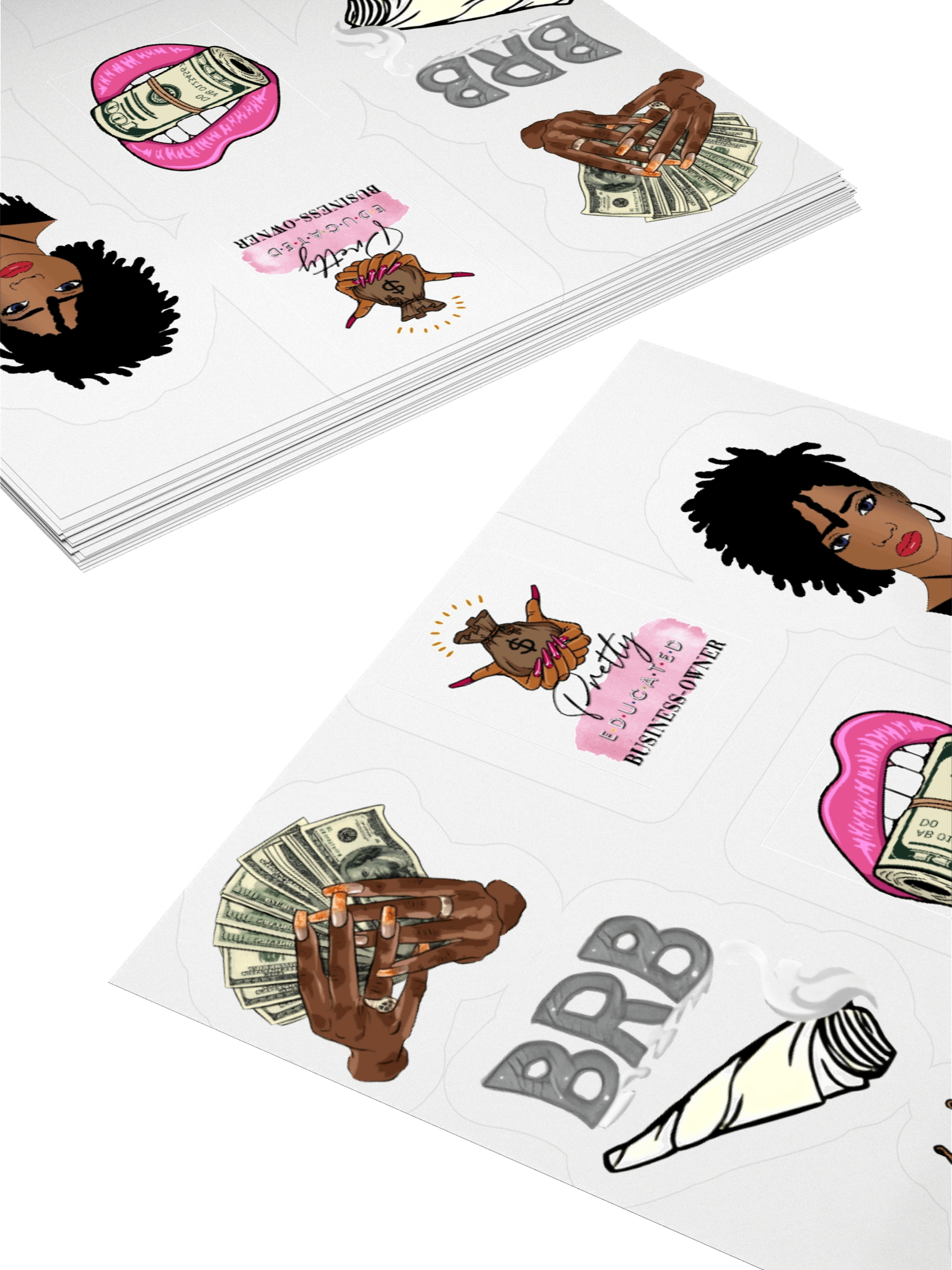 Secure the Bag Stickers – Glossy Money Moves product image (4)