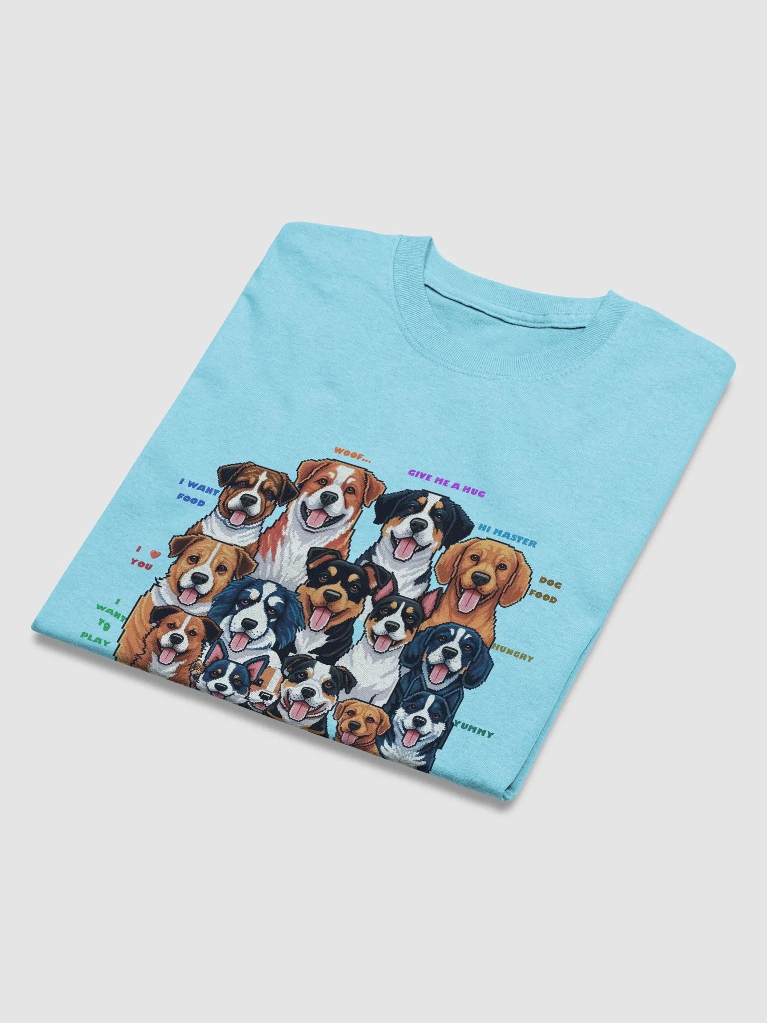 Cartoon Canine Crew T-Shirt product image (45)