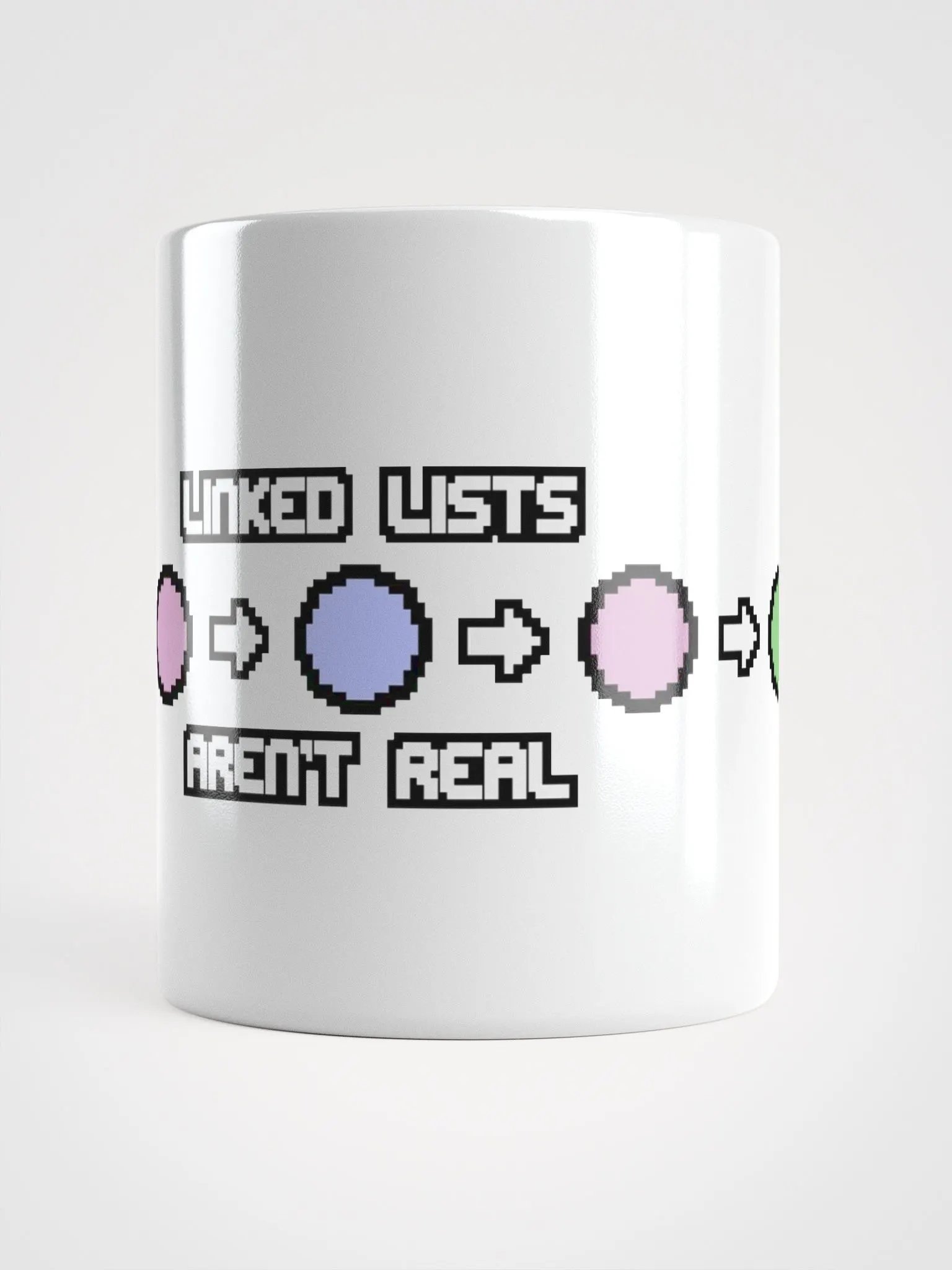 Linked Lists Aren't Real Wraparound mug product image (2)