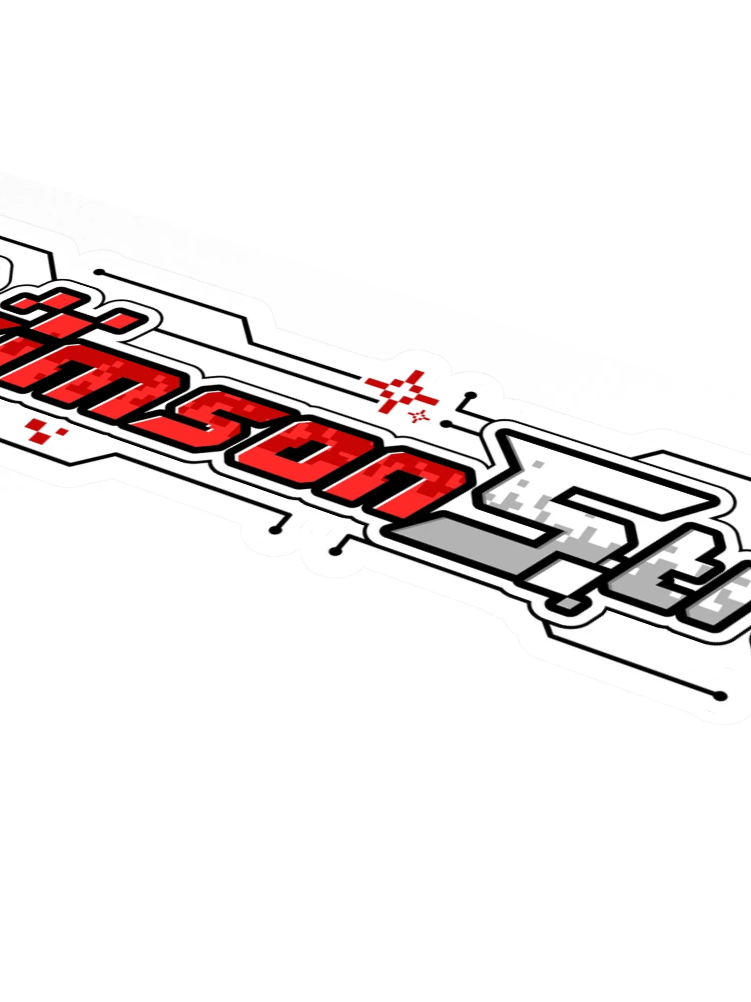 CrimsonStrife Horizontal Logo Sticker product image (4)