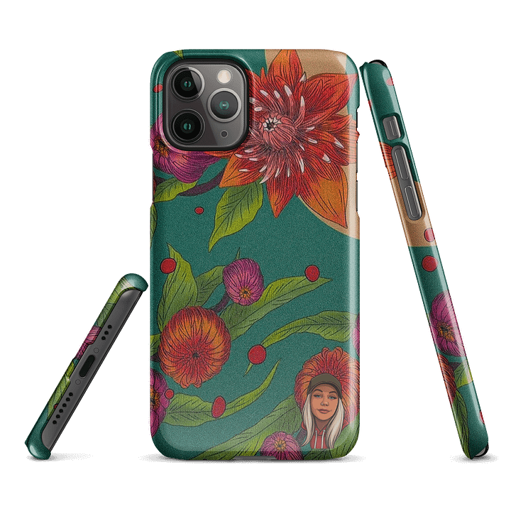 Wild Lotus iPhone Case product image (3)