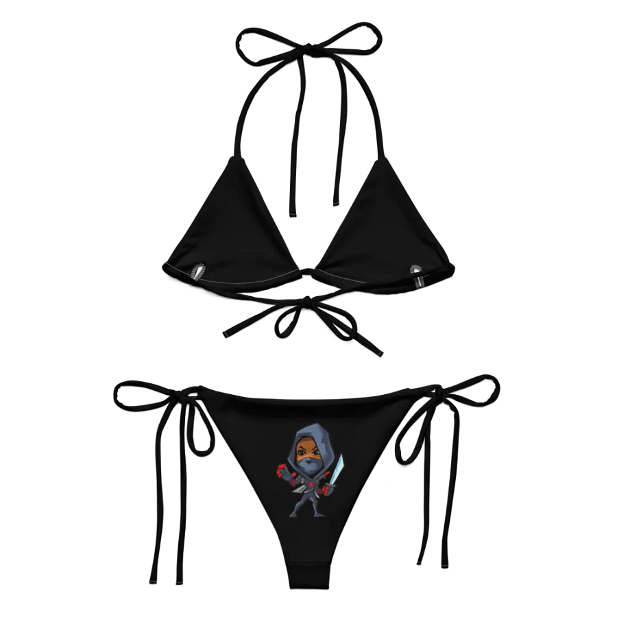NinjaSpidey Black String Bikini product image (3)