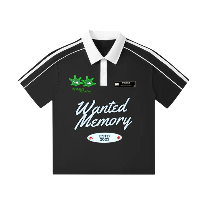WANTED MEMORY®/NARVI FLOTIN® RACING COLLAR SHIRT 018 product image (1)