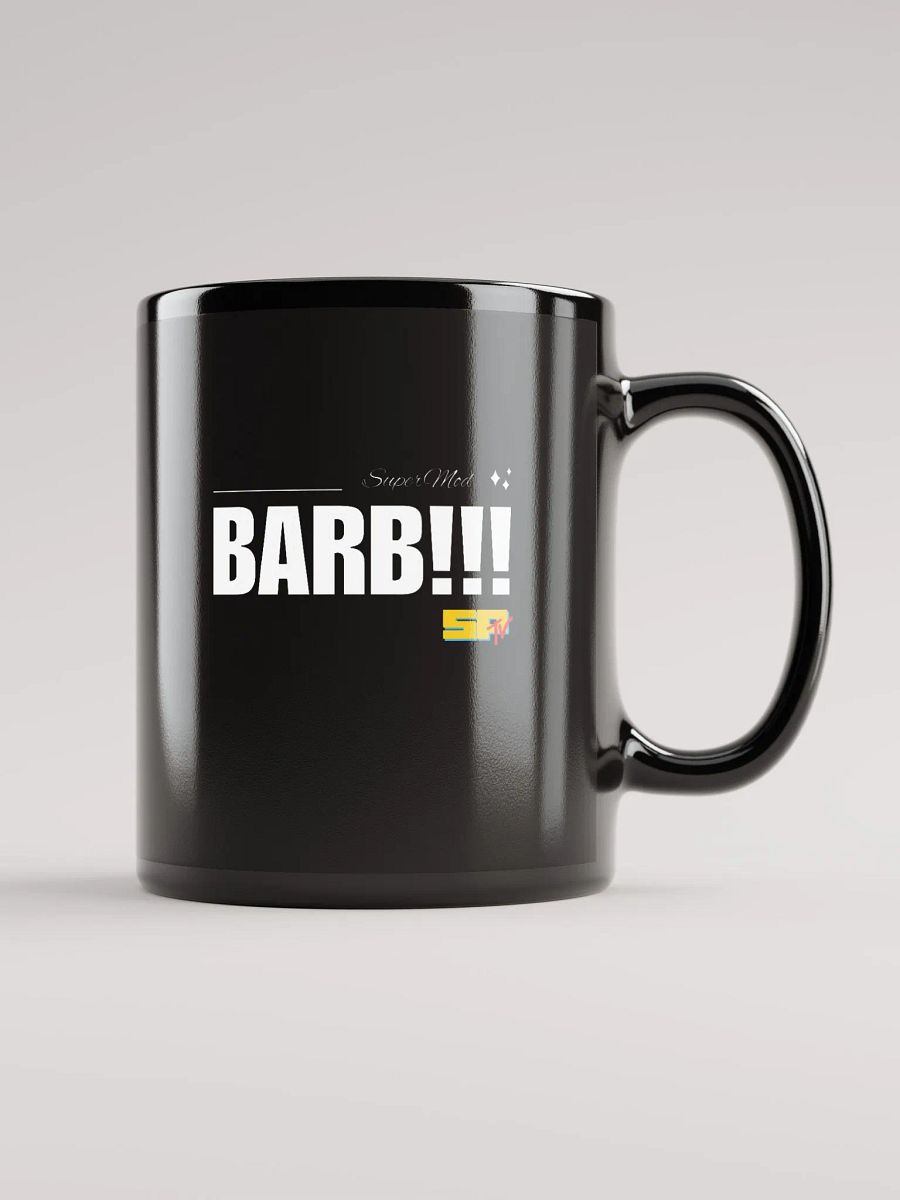 Barb!!! Super Mod. Black Mug product image (1)