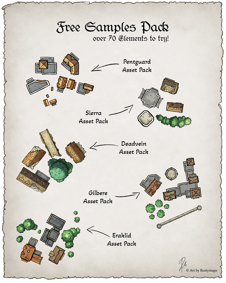 FREE ASSETS SAMPLES product image (1)