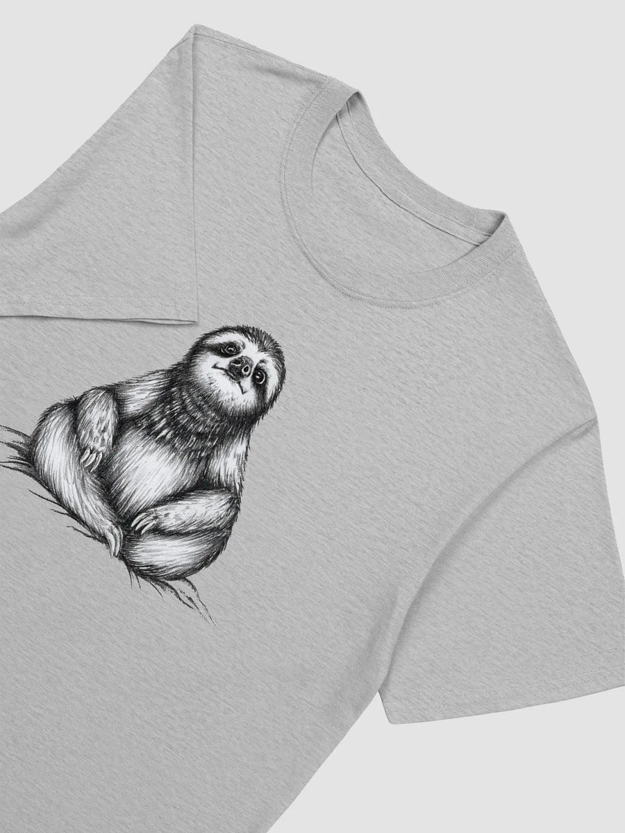 Stoic Meditation Sloth T-shirt product image (6)