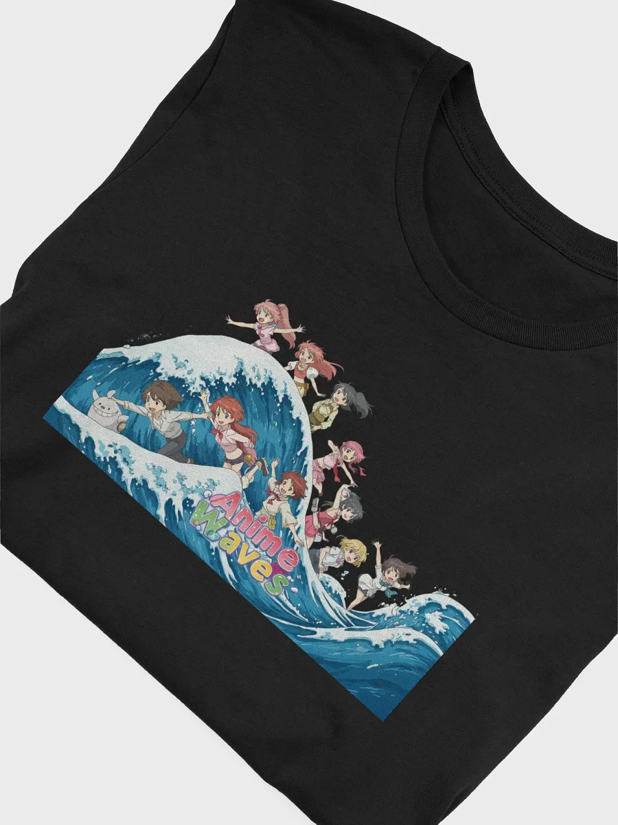 Eco-Friendly Waveform T-Shirt - Anime Day! product image (52)