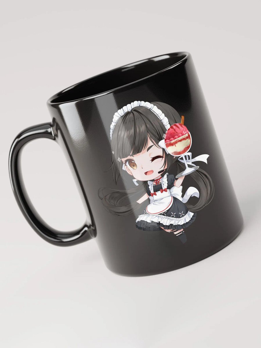 Black Glossy Mug - Annabella Maid (Tower of Fantasy) product image (4)
